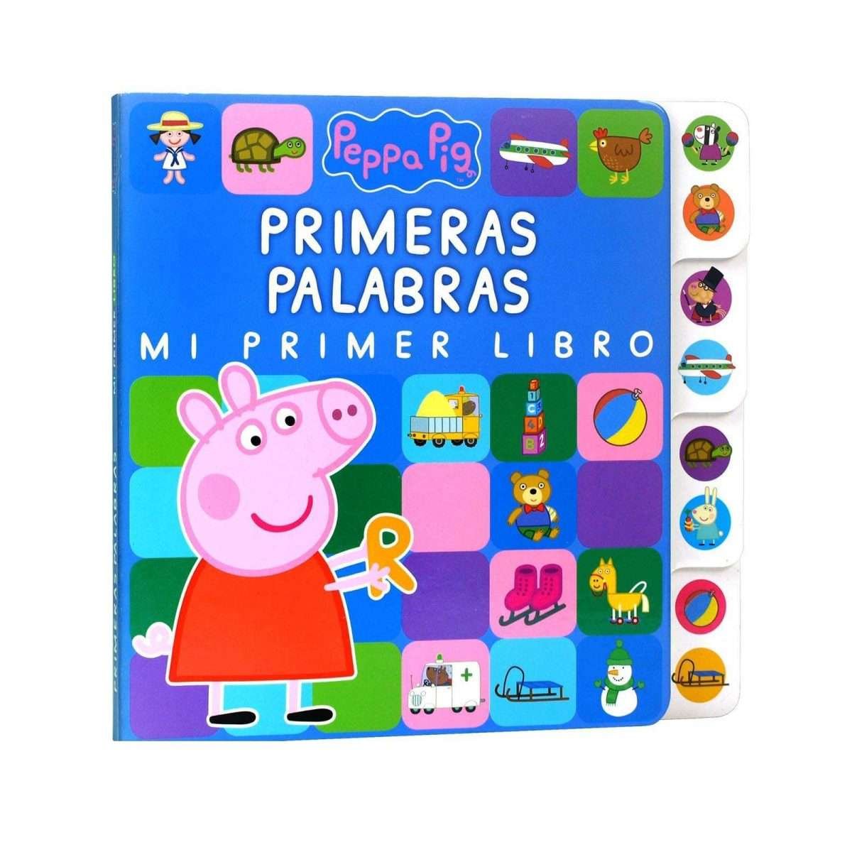 Mis 100 primeras palabras (Peppa Pig) (Un libro con solapas