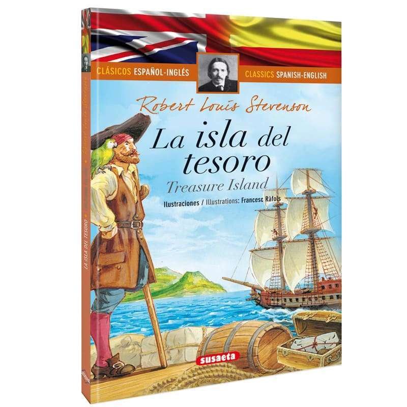 La isla del tesoro, Robert Louis Stevenson, Cuentos Clásicos Ilustrados
