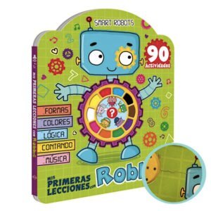 Libro con sonidos, mis primeras lecciones con robbie