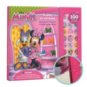 Minnie, doble problema. Libro con Stickers