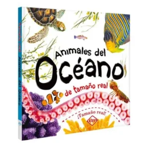 Animales del océano en tamaño real