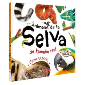 Animales de la selva de tamaño real