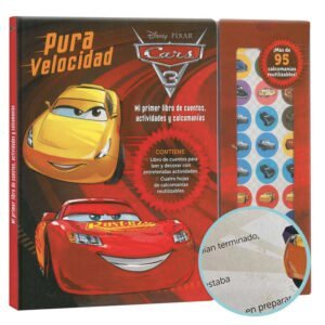 Cars, pura velocidad con stickers