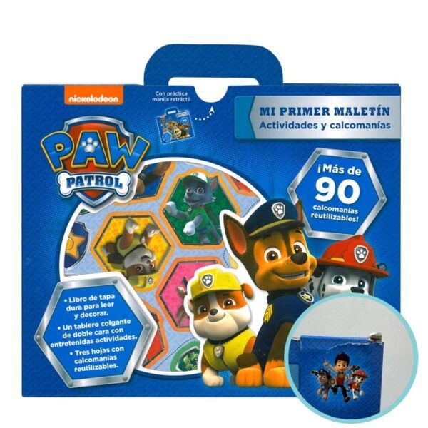 Paw patrol, mi primer maletin