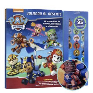 Paw patrol, volando al rescate. Libro con stickers